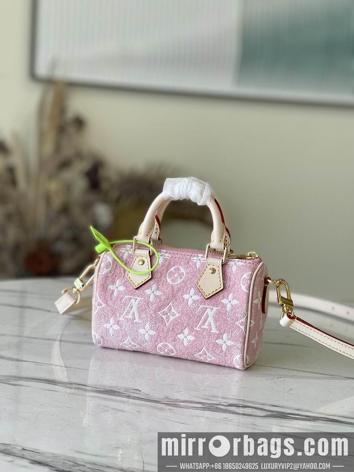 LV Replica Bags Nano Speedy M81213 16x10x7.5cm gf