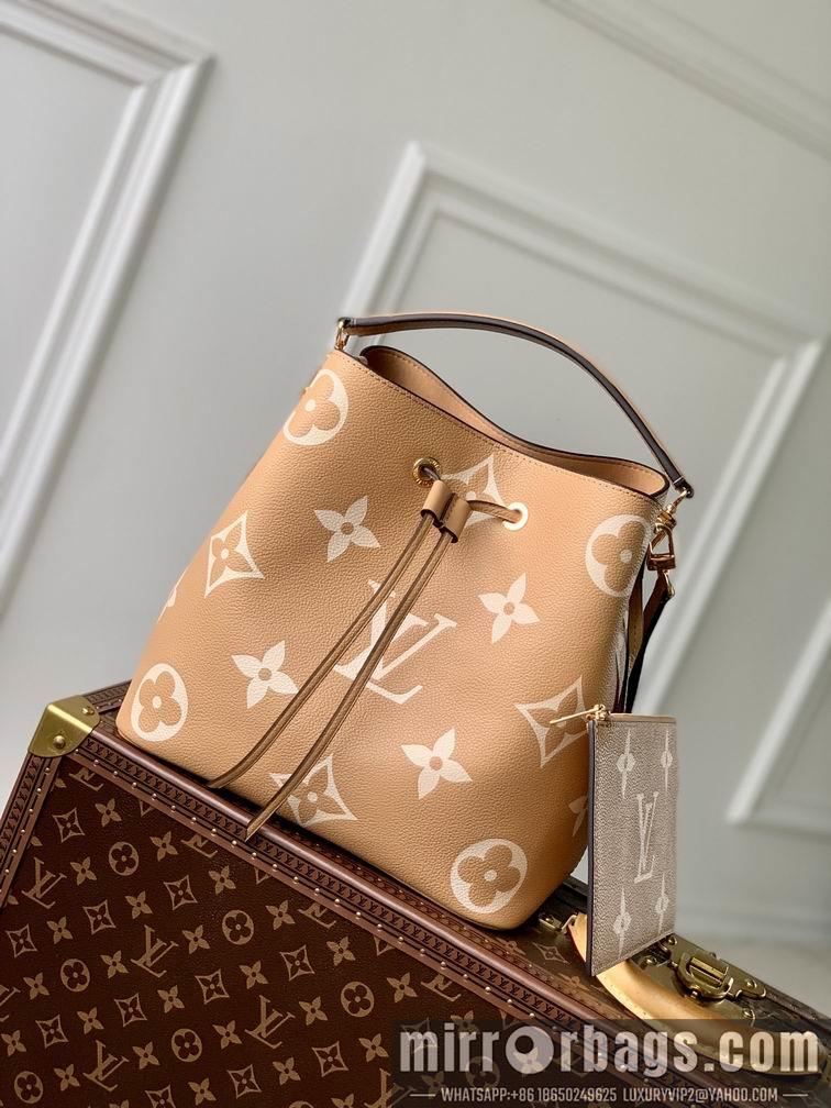 LV Replica Bags NeoNoe M45256浅棕 26x26x17.5cm gf