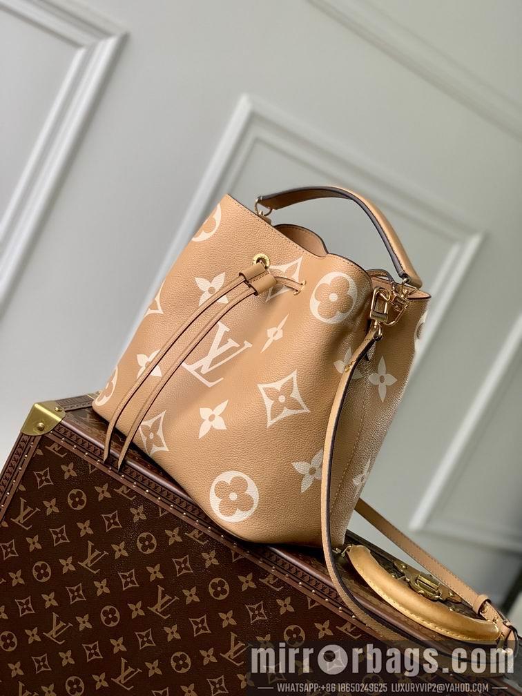 LV Replica Bags NeoNoe M45256浅棕 26x26x17.5cm gf