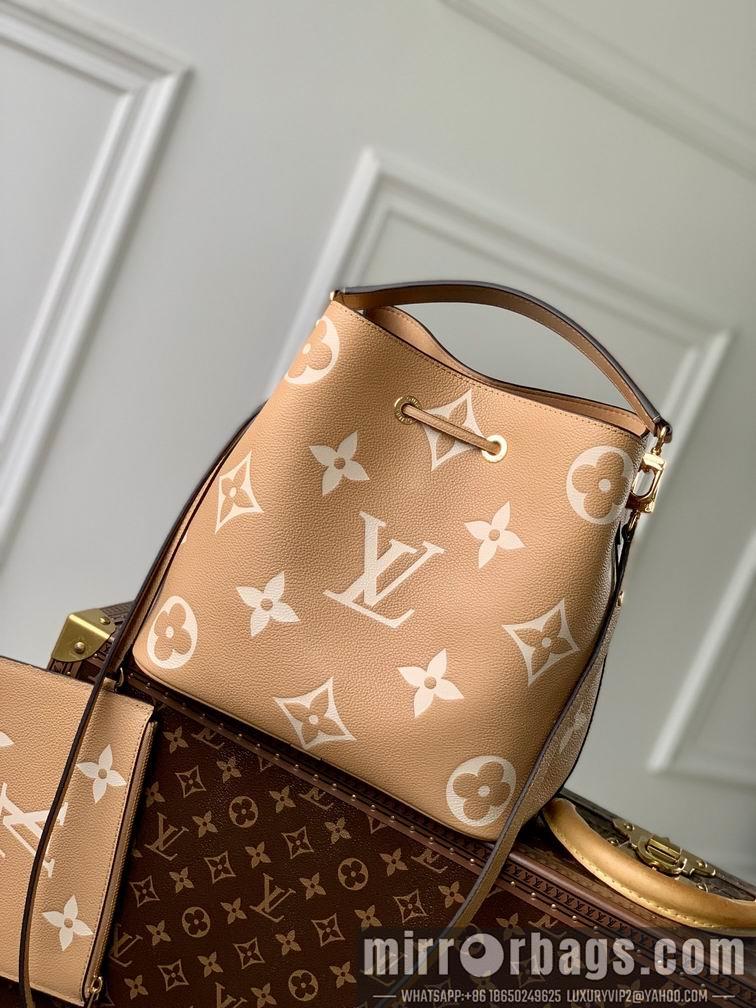LV Replica Bags NeoNoe M45256浅棕 26x26x17.5cm gf