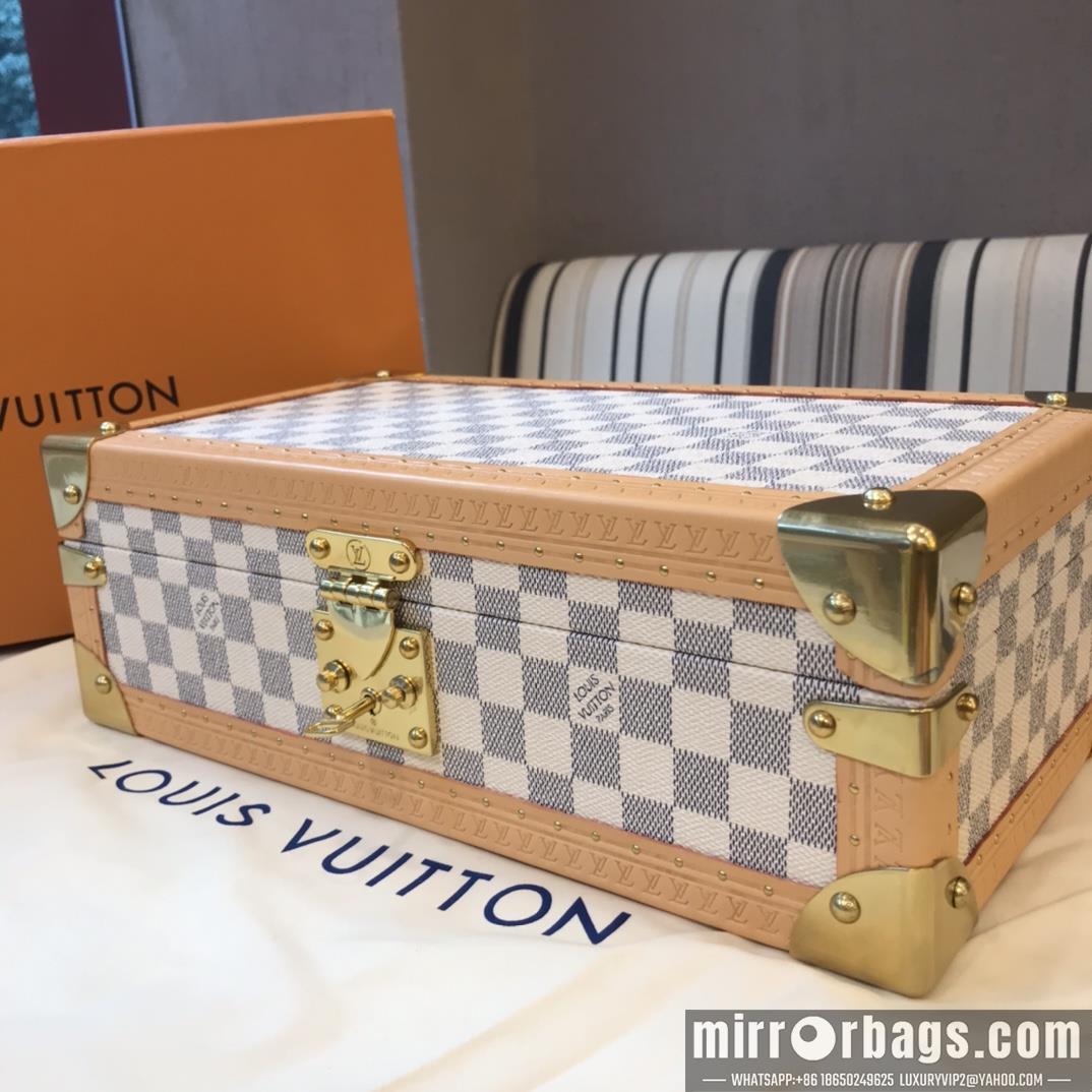 LV Replica Bags LV case 34x18x11cm QS