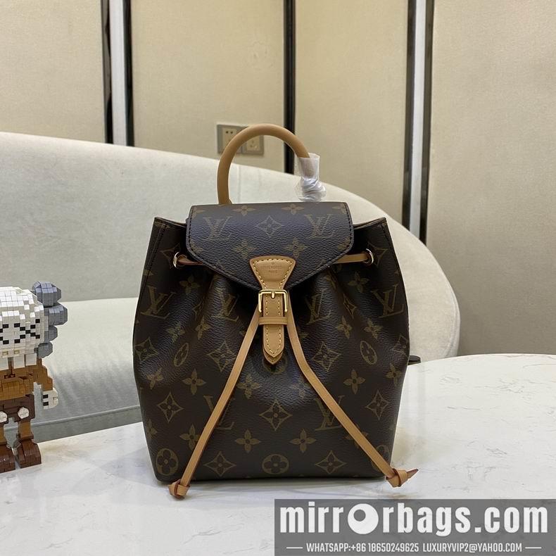 LV Replica Bags Montsouris M45502 17x20x10.5 cm gf
