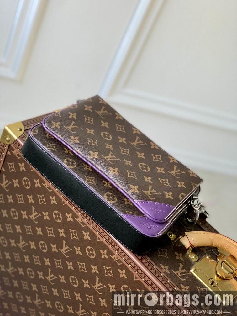 LV Replica Bags Trio M46266 25x18.5x7cm gf