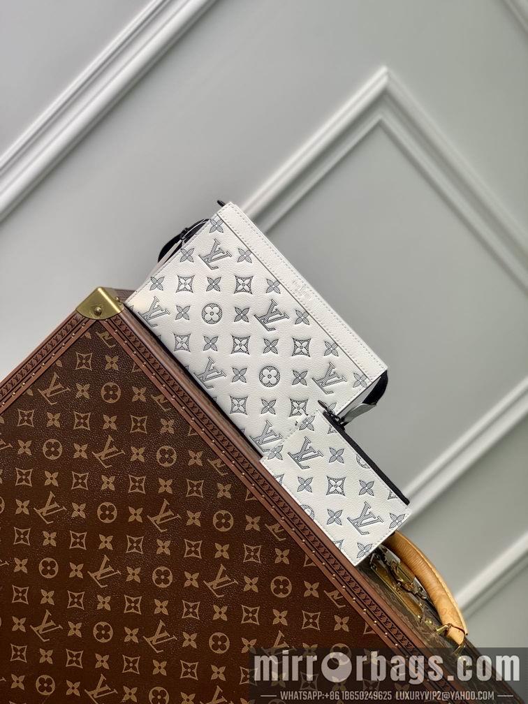LV Replica Bags Gaston M81115 22x14.5x4.5cm gf1