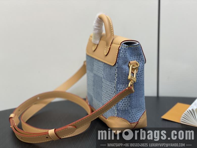 LV Replica Bags Nano Steamer N40751 15x18x7cm gf