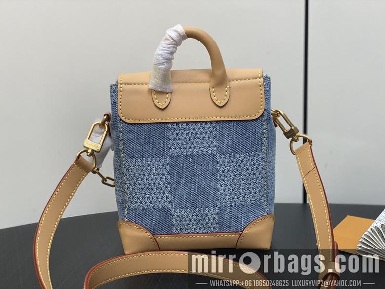 LV Replica Bags Nano Steamer N40751 15x18x7cm gf