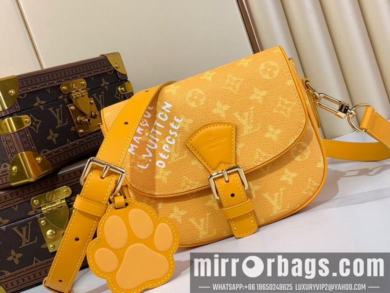 LV Replica Bags Montsouris m12694 17x7x20cm gf