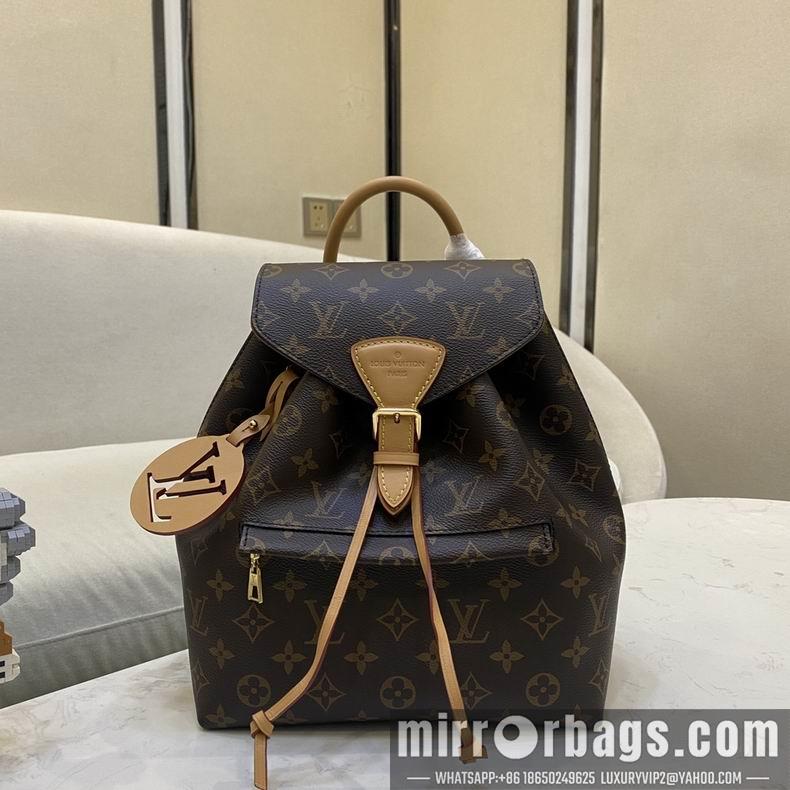 LV Replica Bags Montsouris M45501 27.5x33x14 cm gf