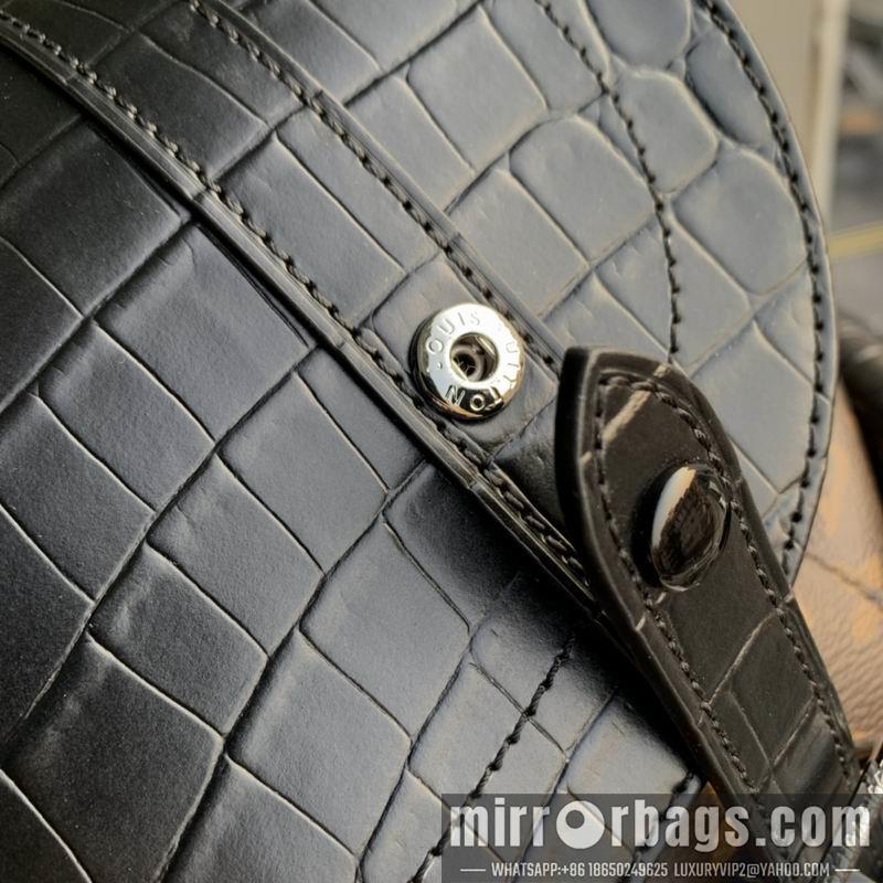 LV Replica Bags Christopher M93489老花配鳄鱼纹 41x47x13cm gf