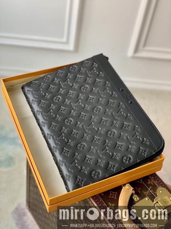 LV Replica Bags Pochette Jour M82080压花35x25x2.8cm gf