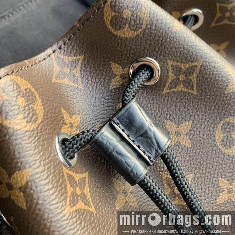 LV Replica Bags Christopher M93489老花配鳄鱼纹 41x47x13cm gf