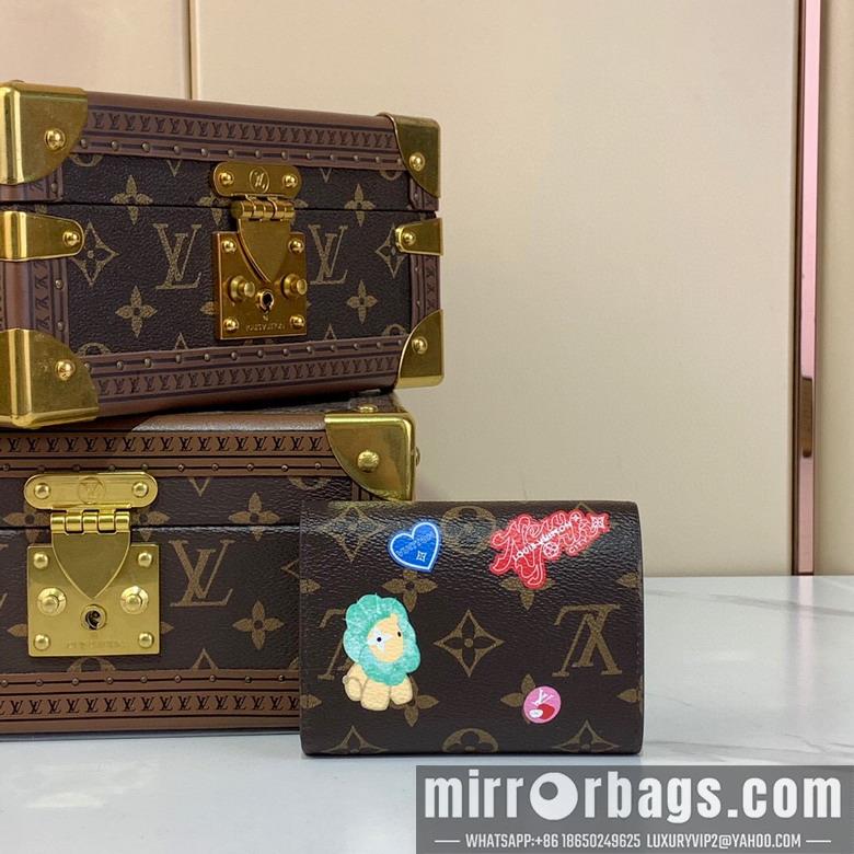 LV Replica Bags Victorine M41938 12x9.5x2.5cm gf.