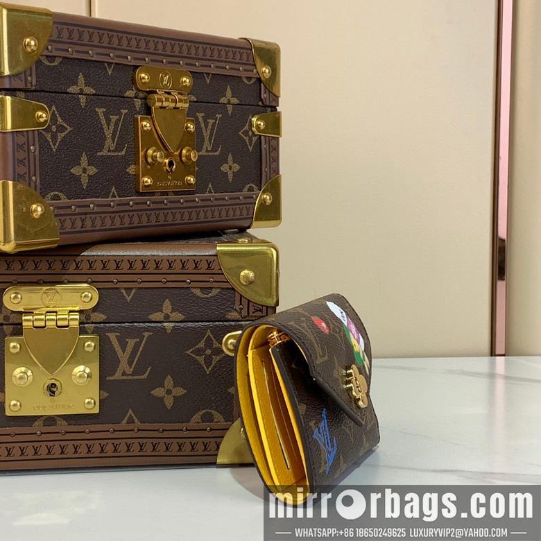 LV Replica Bags Victorine M41938 12x9.5x2.5cm gf.
