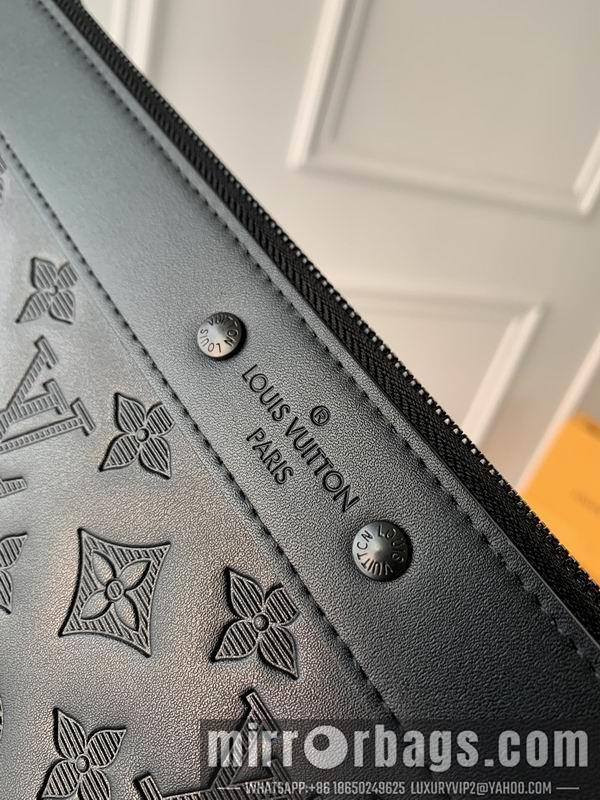 LV Replica Bags Pochette Jour M82080压花35x25x2.8cm gf
