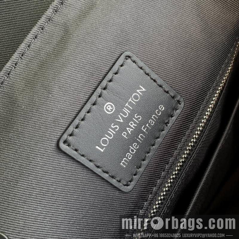 LV Replica Bags Christopher M46247黑花 32x39x12cm gf