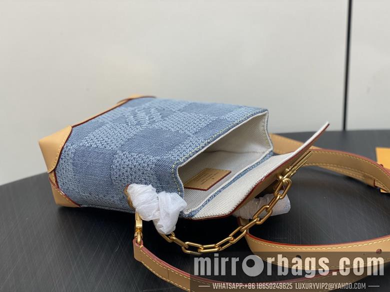 LV Replica Bags Nano Steamer N40751 15x18x7cm gf