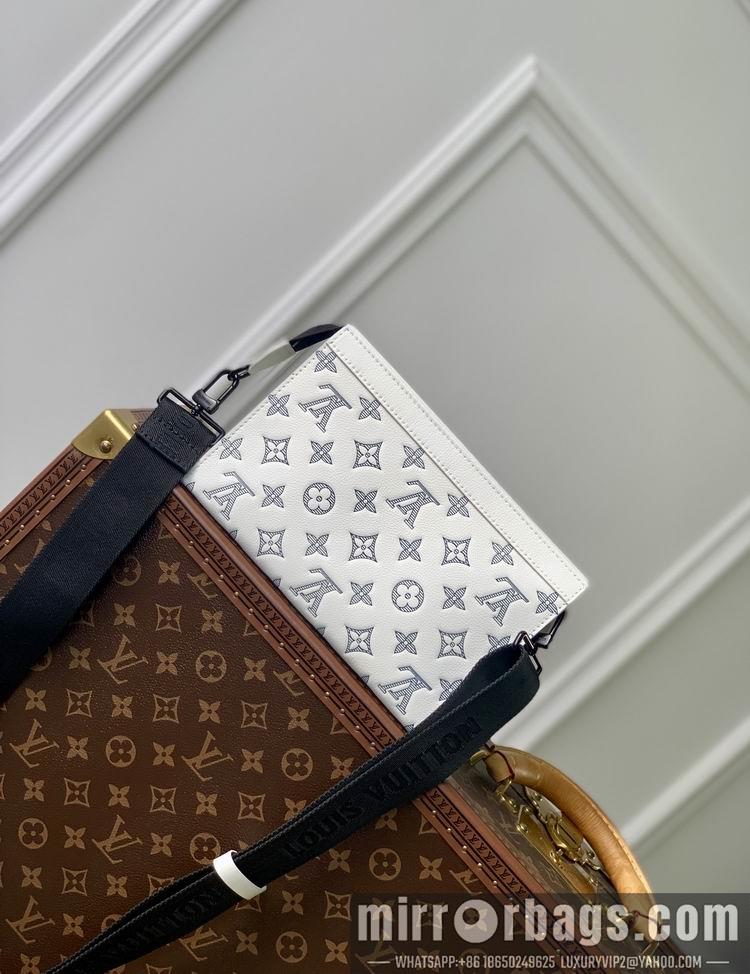 LV Replica Bags Gaston M81115 22x14.5x4.5cm gf1