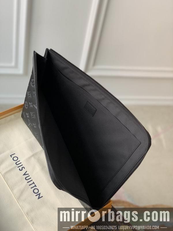 LV Replica Bags Pochette Jour M82080压花35x25x2.8cm gf