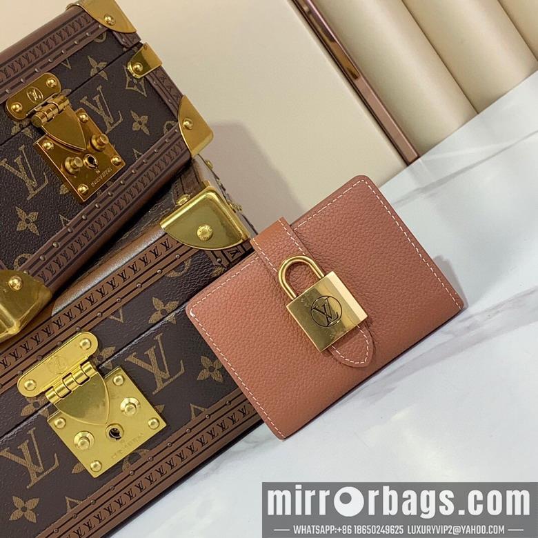 LV Replica Bags Portfoille Locky M12408 11x8.5x2cm gf1