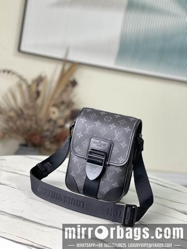 LV Replica Bags Archy M46442老花 黑花 16x22x7cm gf