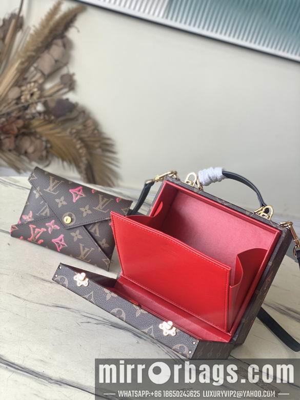 LV Replica Bags Mobile Box HJ0317 18.5x16.5x7.5cm gf