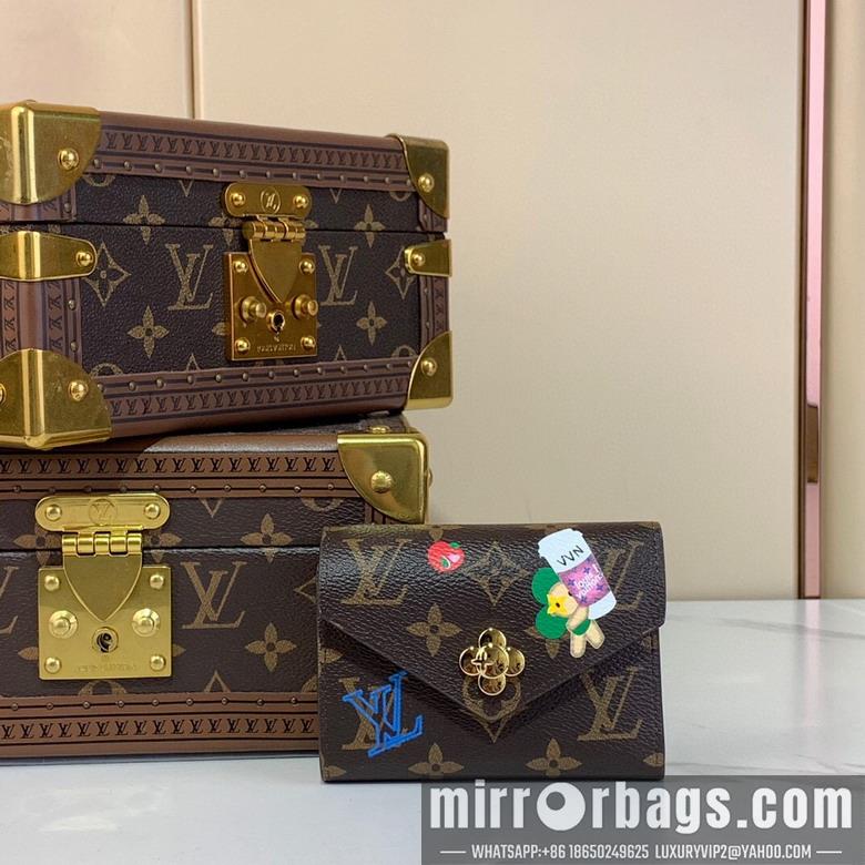 LV Replica Bags Victorine M41938 12x9.5x2.5cm gf.