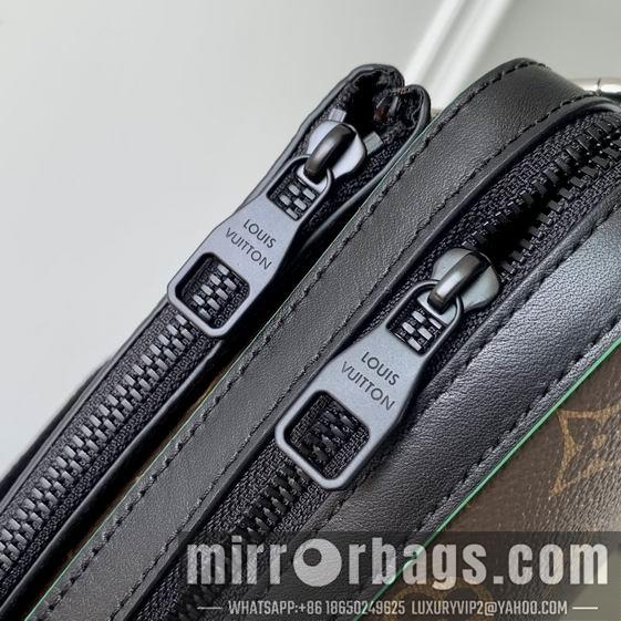 LV Replica Bags Trio M46266老花绿 25x18.5x7cm gf