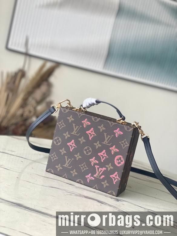 LV Replica Bags Mobile Box HJ0317 18.5x16.5x7.5cm gf