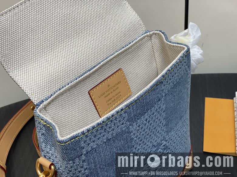 LV Replica Bags Nano Steamer N40751 15x18x7cm gf
