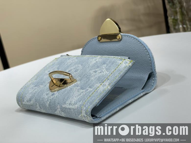 LV Replica Bags Victorine M82959 12x9.5x2.5cm gf
