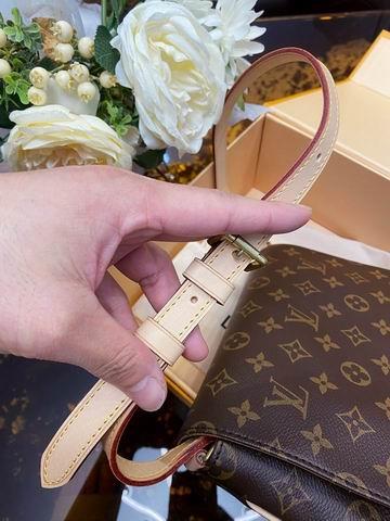 LV Replica Bags Musette Tango M51257 25x18x2.5cm gf