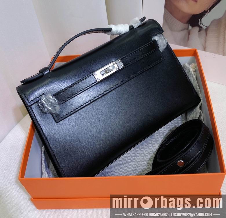 Hermes Replica Bags Kelly 22X7X13cm 010605 YG 3colour