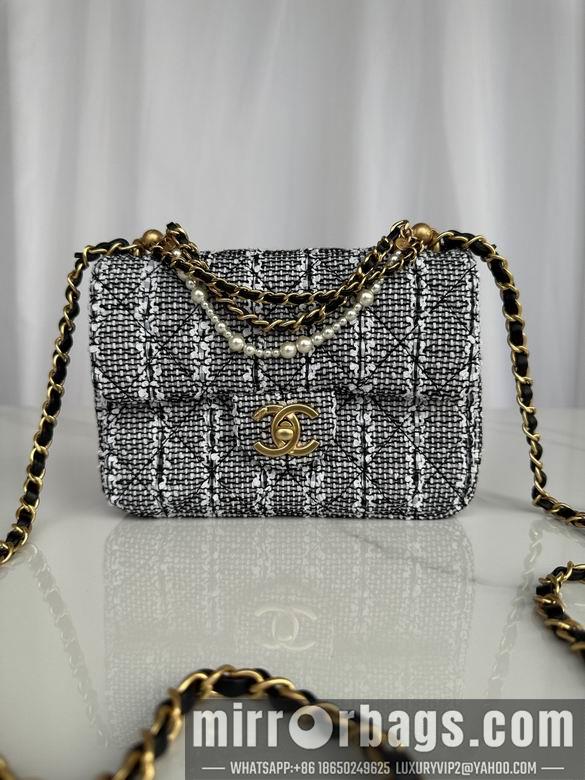 Chanel Replica Bags AS4384 20X15X7cm BL 2colour