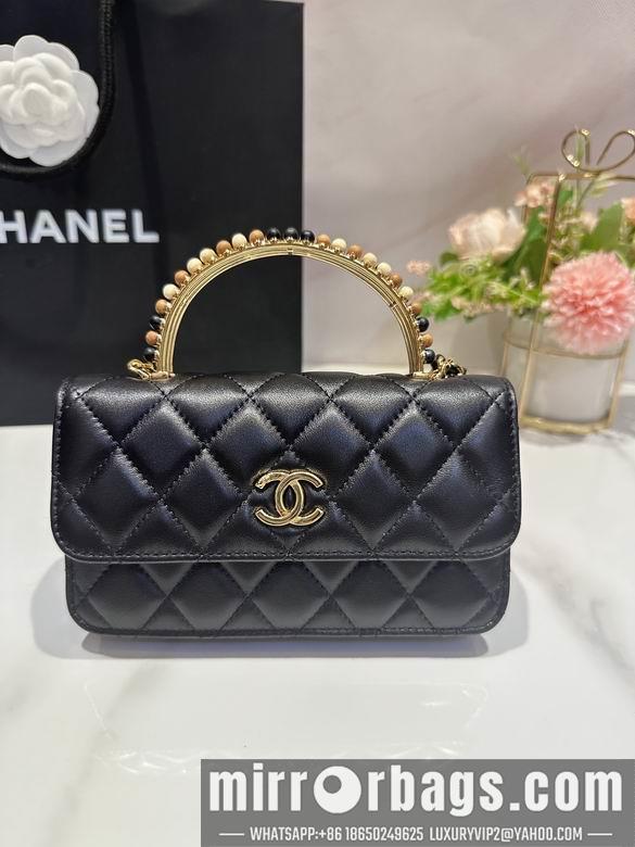 Chanel Replica Bags AP3432 9.5X15.2X3.5cm BL