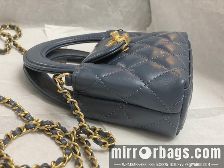 Chanel Replica Bags AP3435 8.3X12.5X4cm BL 2colour