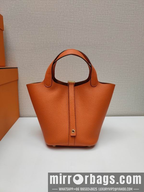 Hermes Replica Bags Picotin lock Togo 18cm am 02