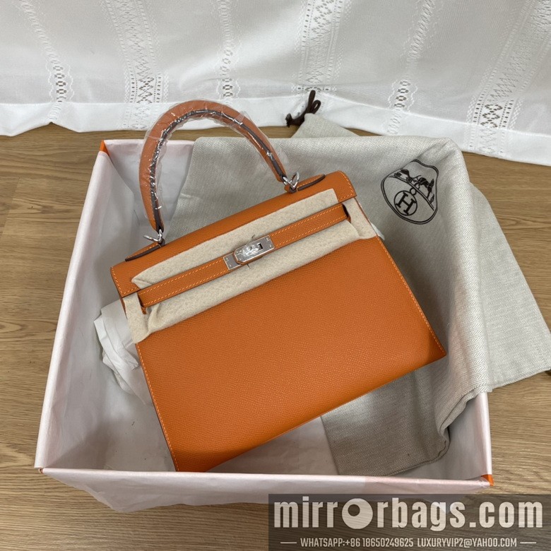 Hermes Replica Bags Kelly epsom 25cm 080502 AM-9