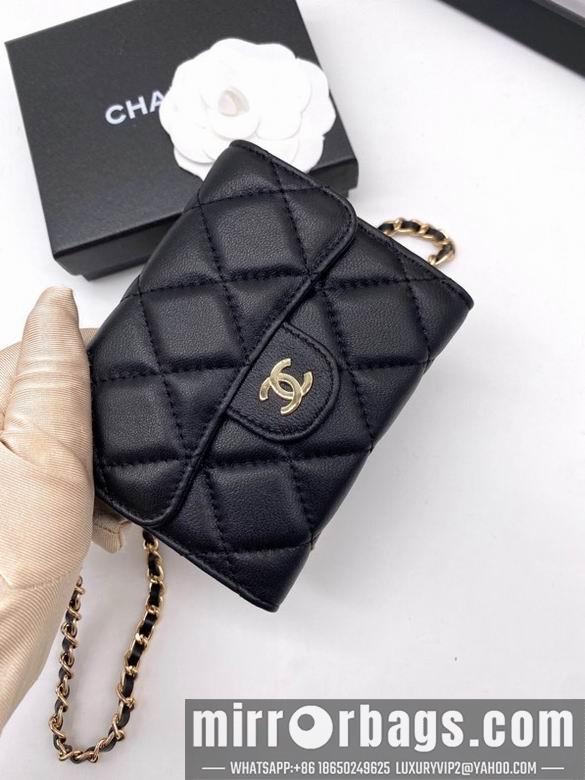Chanel Replica Bags 6125 8.5X12X2.5cm YG 4colour
