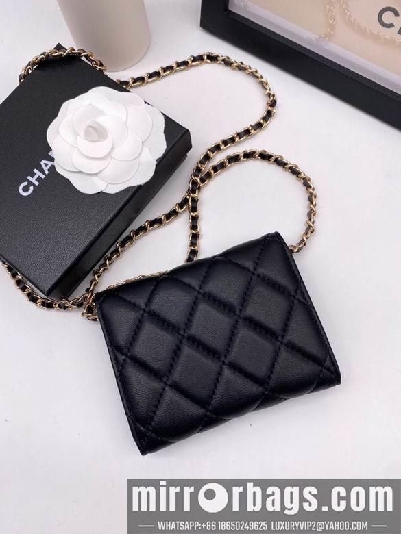 Chanel Replica Bags 6125 8.5X12X2.5cm YG 4colour