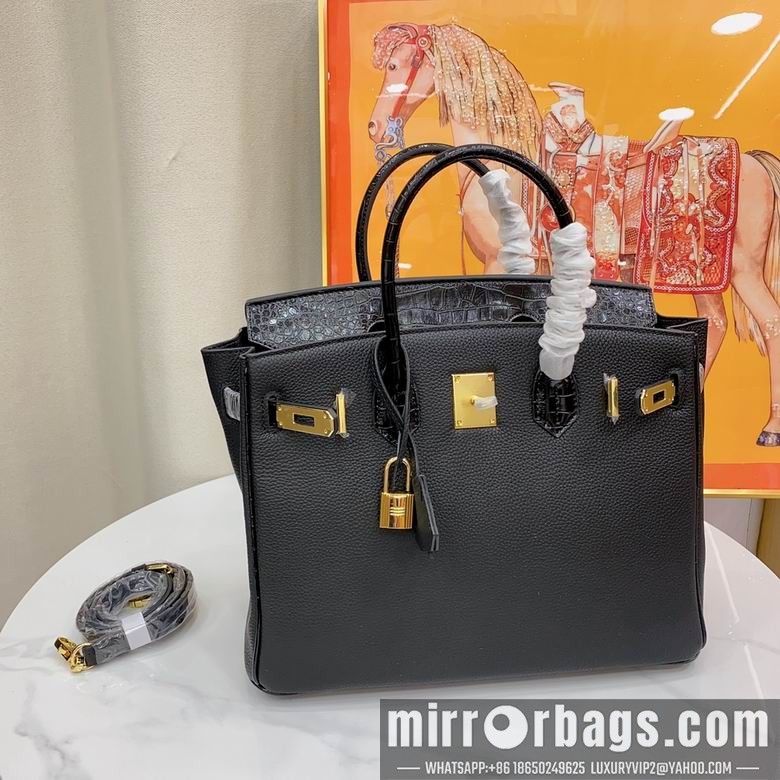 Hermes Replica Bags 25X19X10cm 30X23X12cm 010609 YG 3