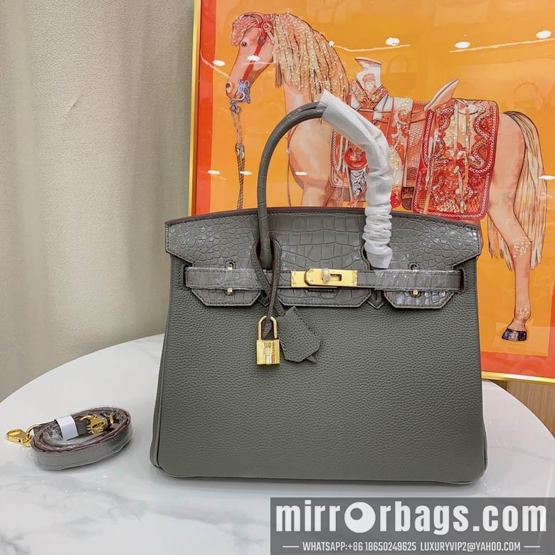 Hermes Replica Bags 25X19X10cm 30X23X12cm 010609 YG 6