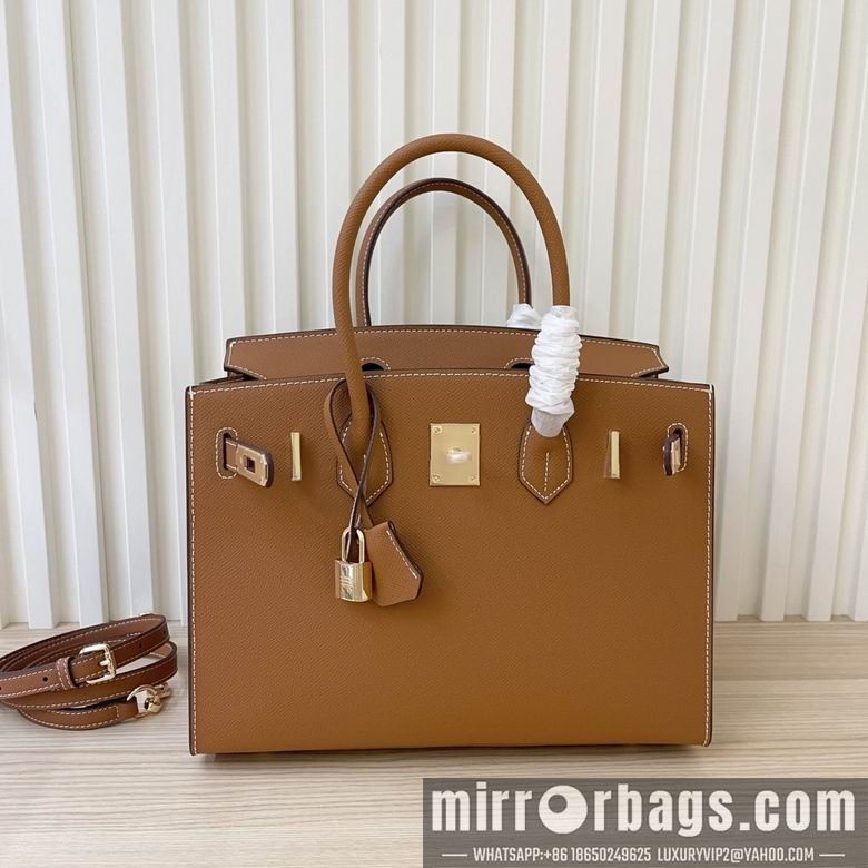 Hermes Replica Bags Birkin 25cm 010601 YG 4