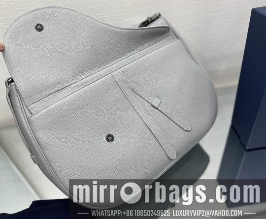 Dior Replica Bags Dior Saddle Soft 23790灰 40x29.5x14.5cm wz