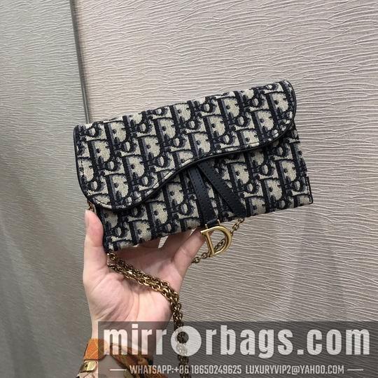 Dior Replica Bags Dior Saddle Oblique 19cm wz