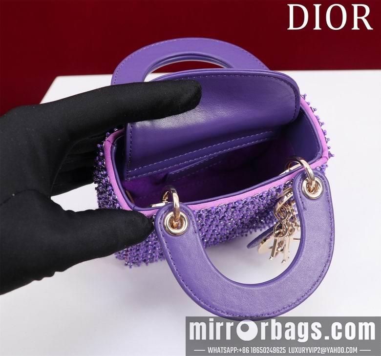 Dior Replica Bags Lady M0856801 12X10.2X5cm BG 3colour