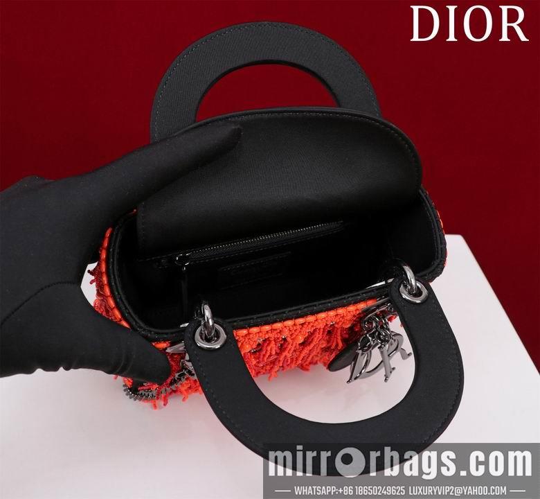 Dior Replica Bags Lady M0505821 17X15X7cm BG 2colour