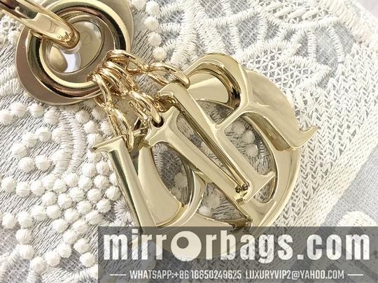 Dior Replica Bags Dior Lady M0565白色蚕蕾丝24x20x11cm wz
