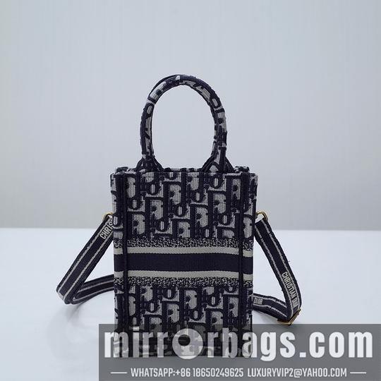 Dior Replica Bags Dior Tote mini 1286 13.5x5x18cm wo