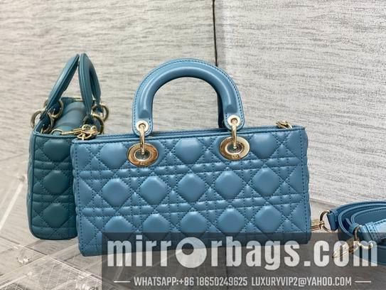 Dior Replica Bags Dior Lady云雾蓝26x6x14cm wo