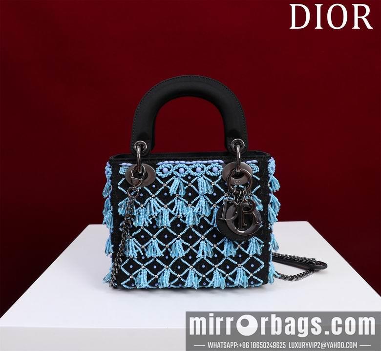 Dior Replica Bags Lady M0505821 17X15X7cm BG 2colour